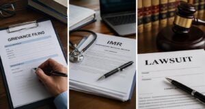 Grievance vs IMR vs lawsuit California